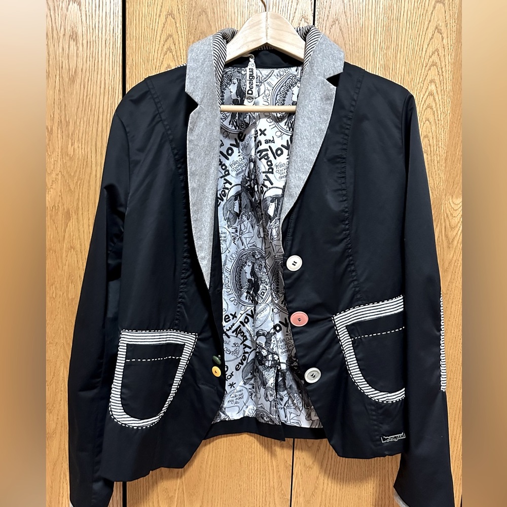 Desiqual jacket, excellent condition, worn only a few times, no flaws